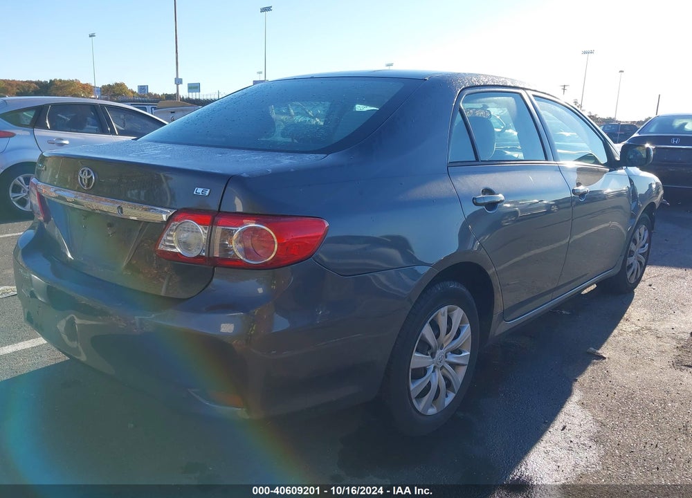 2012 TOYOTA COROLLA LE VIN: 2T1BU4EE5CC789197