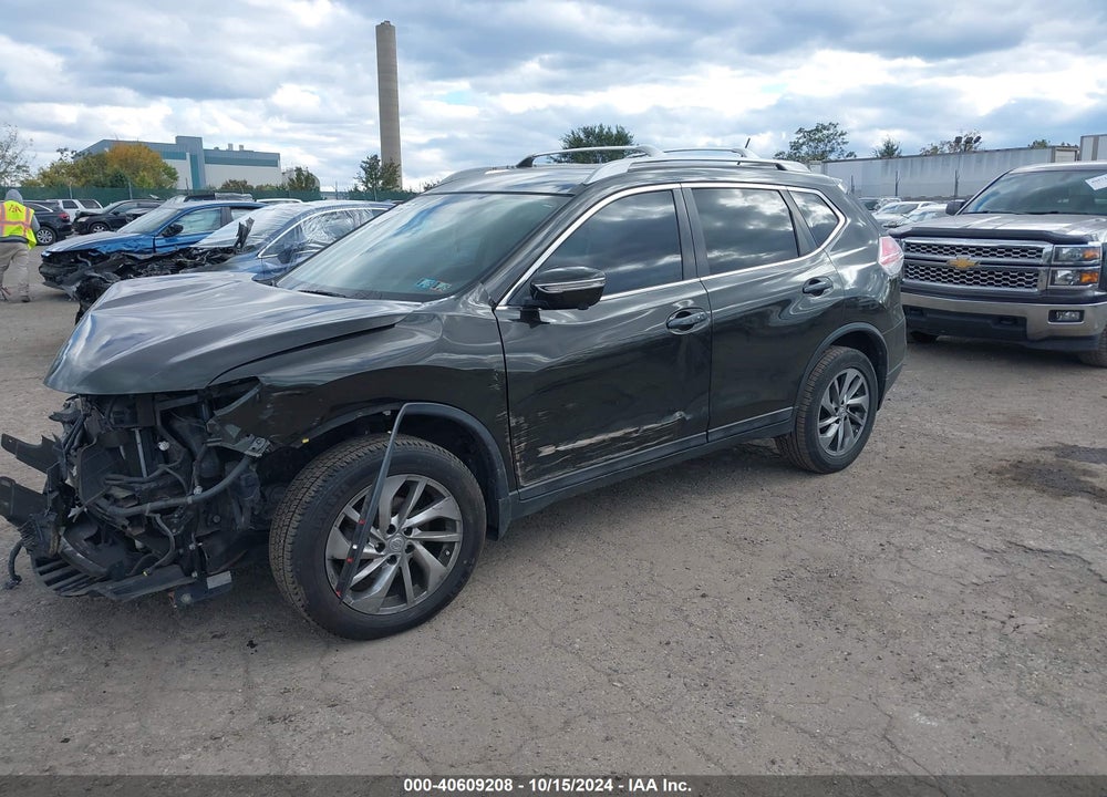 2014 NISSAN ROGUE SL VIN: 5N1AT2MV2EC772501