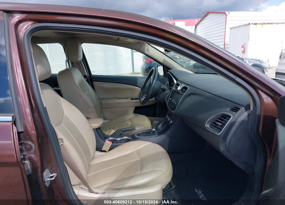 2012 CHRYSLER 200 LIMITED VIN: 1C3CCBCB4CN221951