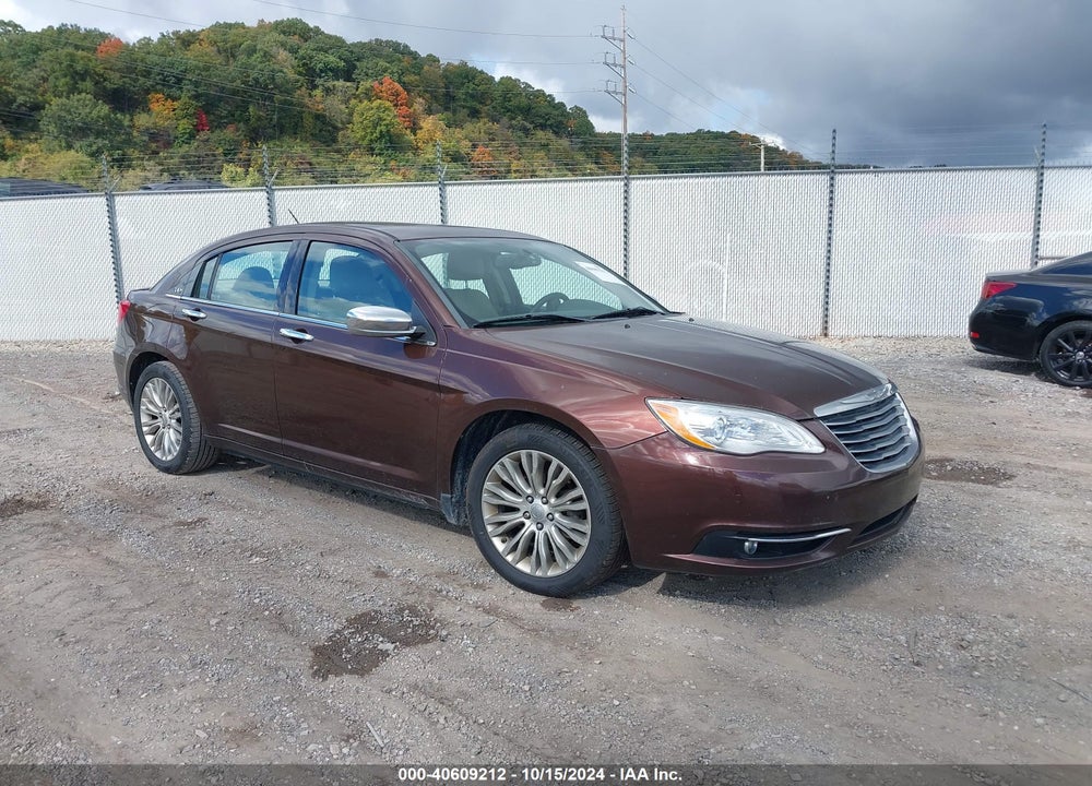 2012 CHRYSLER 200 LIMITED VIN: 1C3CCBCB4CN221951