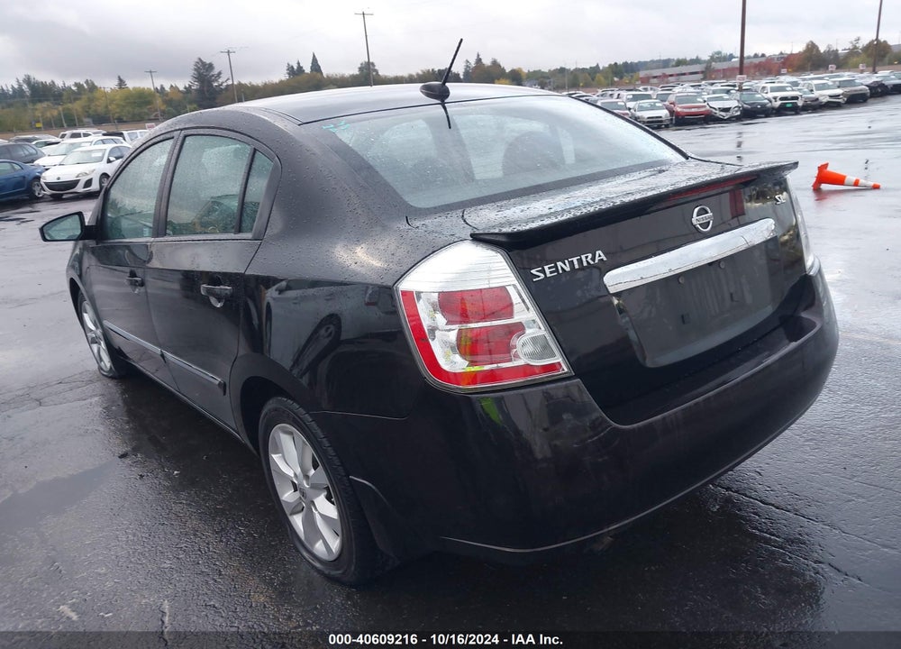 2012 NISSAN SENTRA 2.0 SL VIN: 3N1AB6AP5CL626618