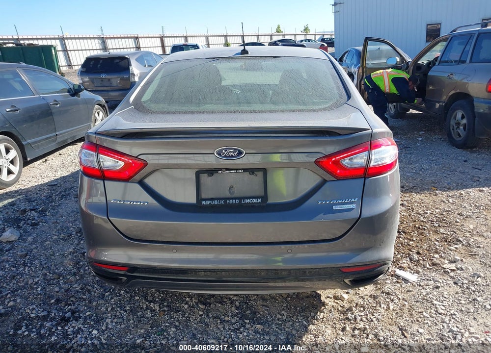 2014 FORD FUSION TITANIUM VIN: 3FA6P0K92ER364855
