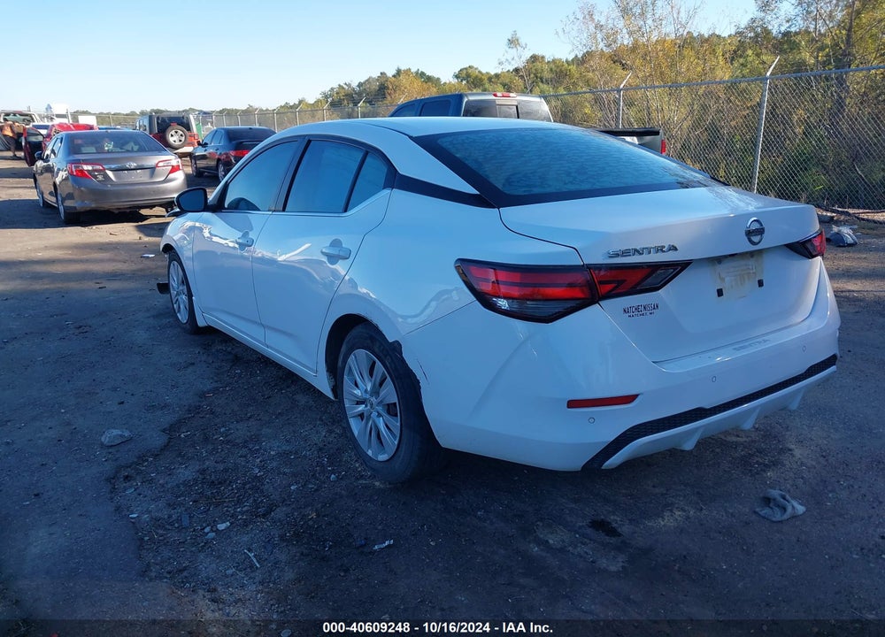 2020 NISSAN SENTRA S XTRONIC CVT VIN: 3N1AB8BV9LY311980