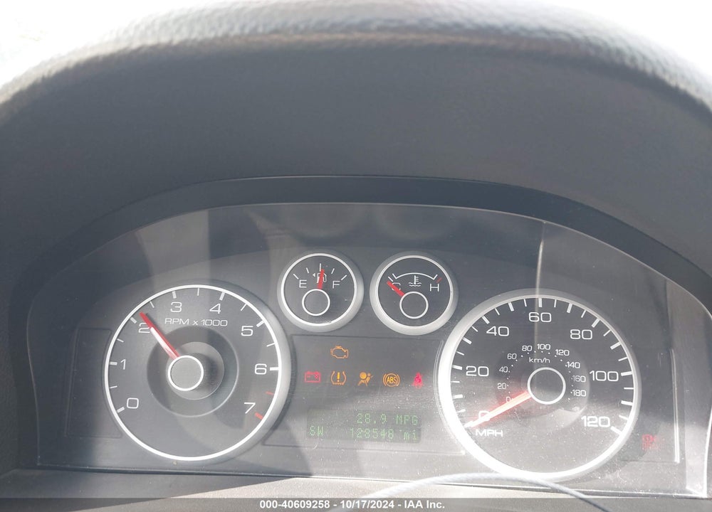 2009 FORD FUSION SE VIN: 3FAHP07Z69R190151