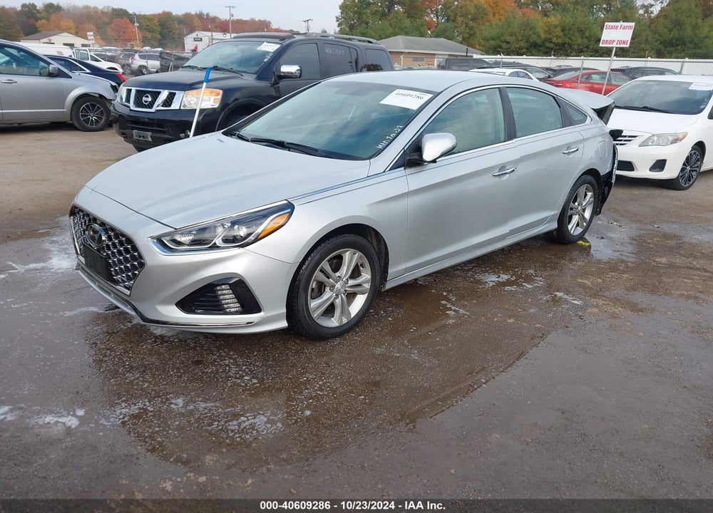 2019 HYUNDAI SONATA SEL VIN: 5NPE34AF9KH780674