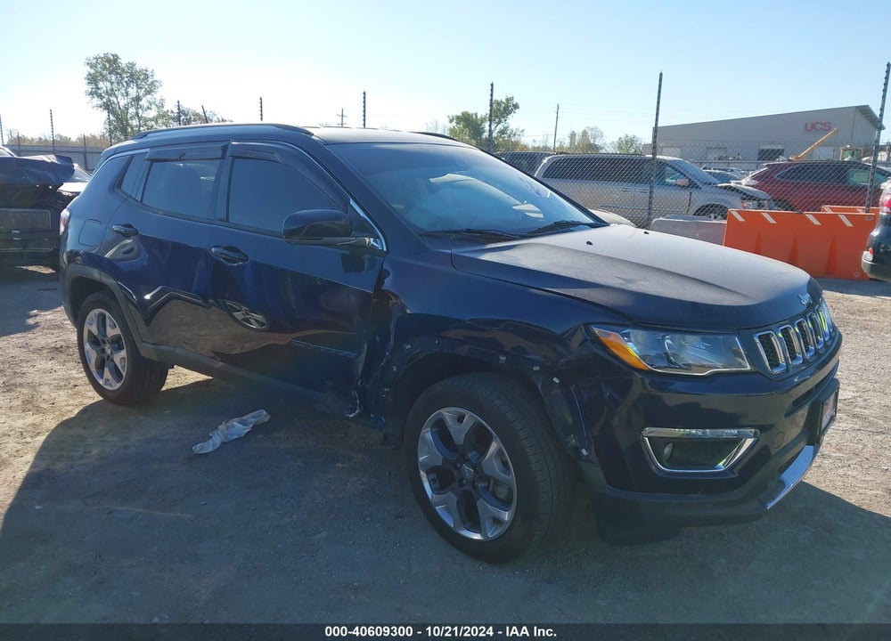 2021 JEEP COMPASS LIMITED 4X4 VIN: 3C4NJDCB4MT527636