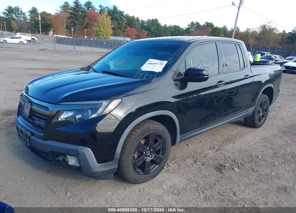 2017 HONDA RIDGELINE BLACK EDITION VIN: 5FPYK3F87HB011769
