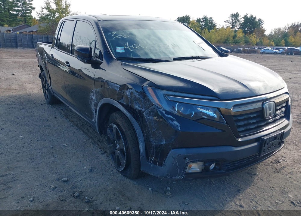2017 HONDA RIDGELINE BLACK EDITION VIN: 5FPYK3F87HB011769