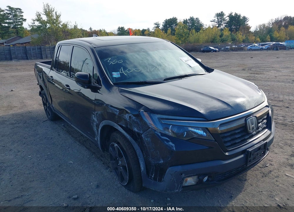 2017 HONDA RIDGELINE BLACK EDITION VIN: 5FPYK3F87HB011769