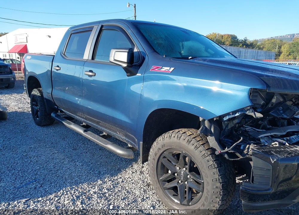2020 CHEVROLET SILVERADO 1500 4WD SHORT BED CUSTOM TRAIL BOSS VIN: 1GCPYCEF7LZ113403