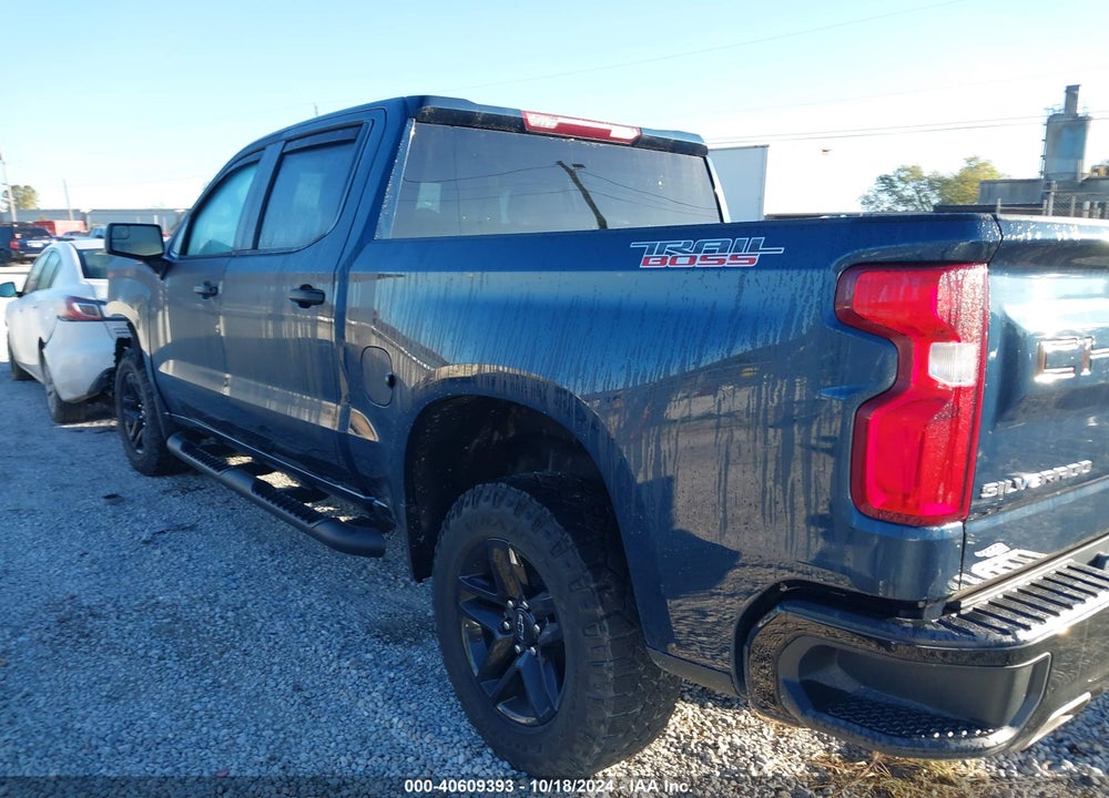 2020 CHEVROLET SILVERADO 1500 4WD SHORT BED CUSTOM TRAIL BOSS VIN: 1GCPYCEF7LZ113403