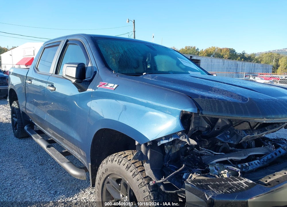 2020 CHEVROLET SILVERADO 1500 4WD SHORT BED CUSTOM TRAIL BOSS VIN: 1GCPYCEF7LZ113403