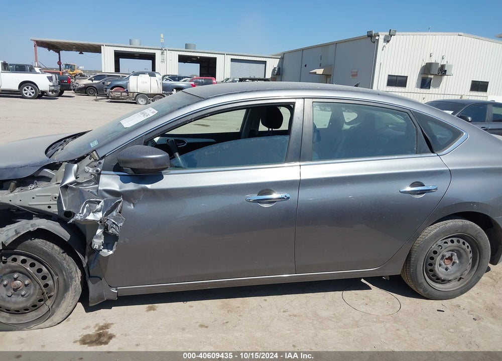 2015 NISSAN SENTRA S VIN: 3N1AB7AP5FY285170