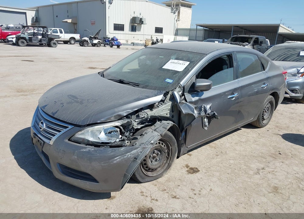 2015 NISSAN SENTRA S VIN: 3N1AB7AP5FY285170