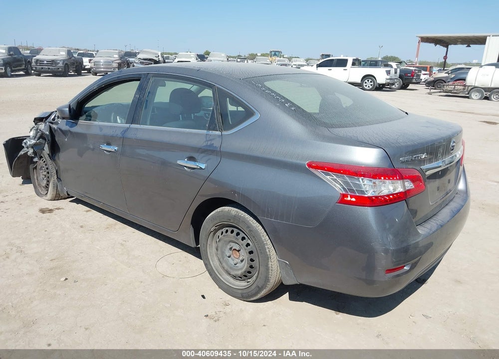 2015 NISSAN SENTRA S VIN: 3N1AB7AP5FY285170