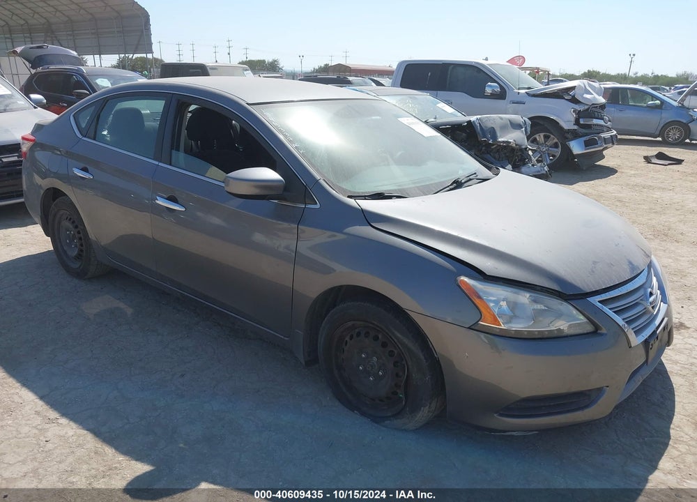 2015 NISSAN SENTRA S VIN: 3N1AB7AP5FY285170