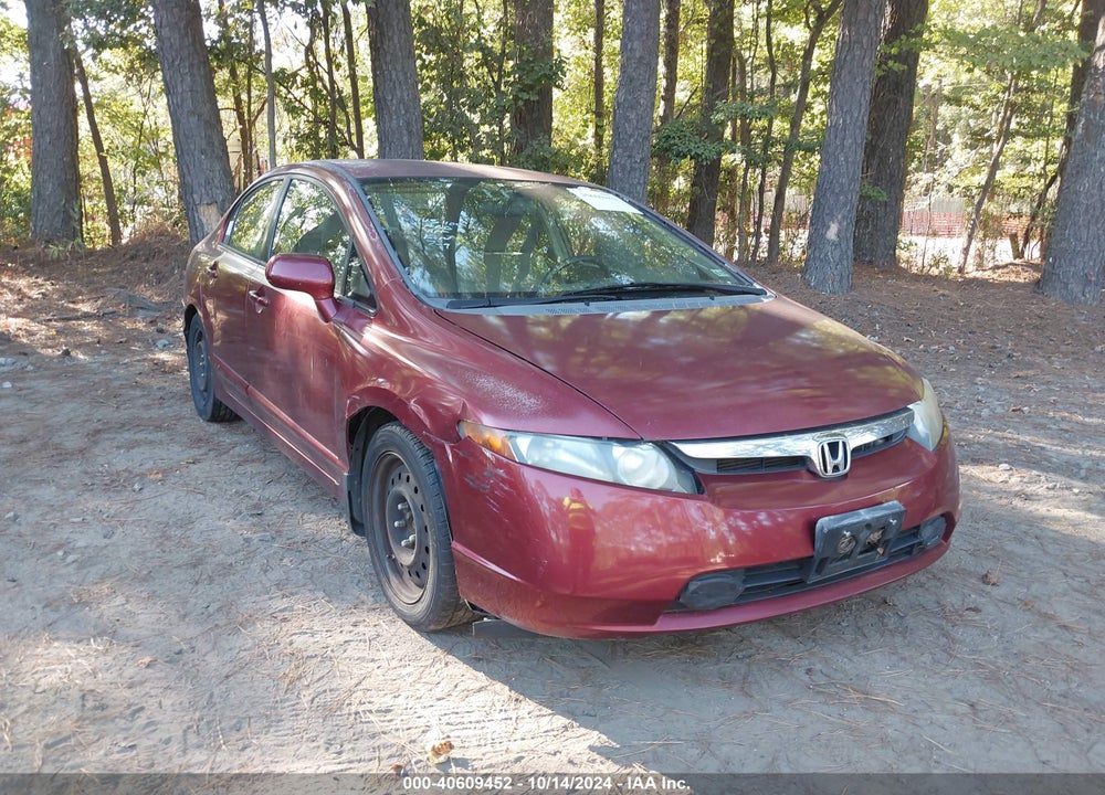 2008 HONDA CIVIC LX VIN: 2HGFA15528H513051