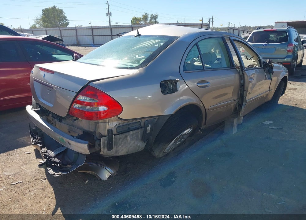 2005 MERCEDES-BENZ E 320 VIN: WDBUF65J45A643942