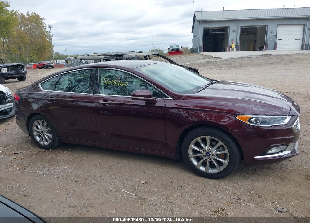 2017 FORD FUSION SE VIN: 3FA6P0HD8HR241173