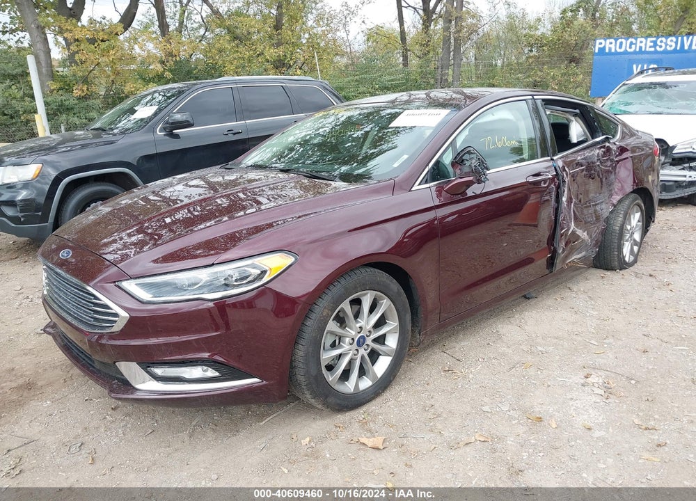 2017 FORD FUSION SE VIN: 3FA6P0HD8HR241173