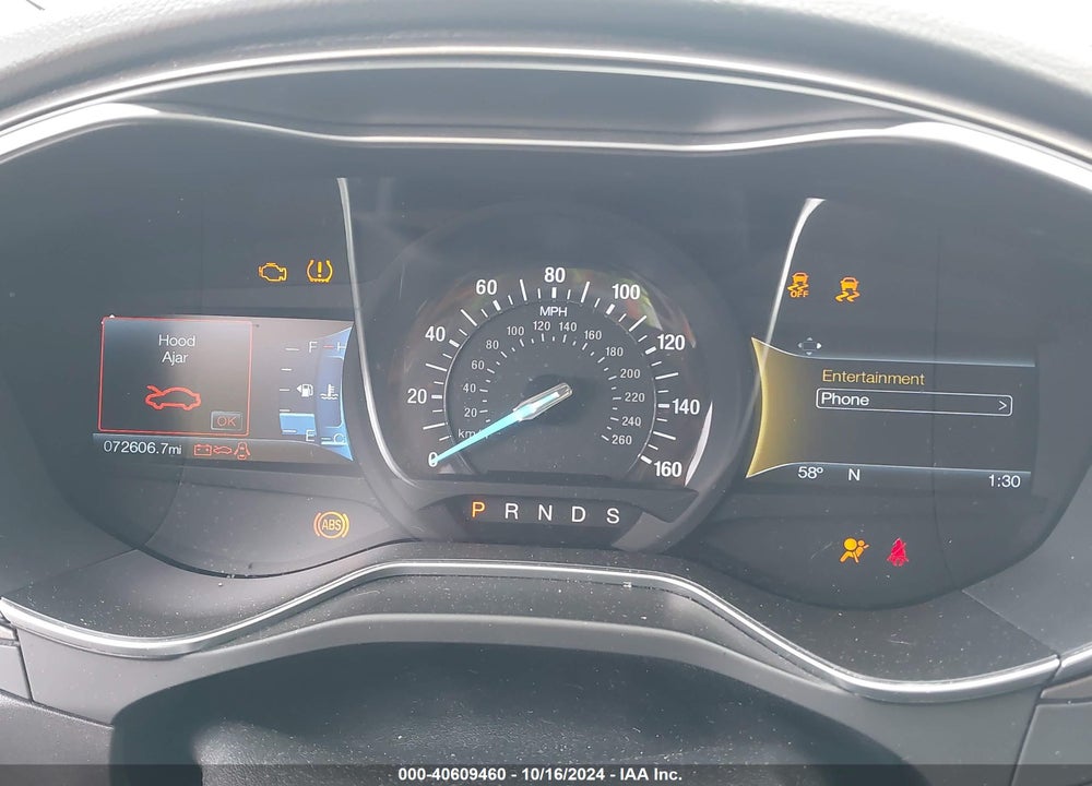 2017 FORD FUSION SE VIN: 3FA6P0HD8HR241173