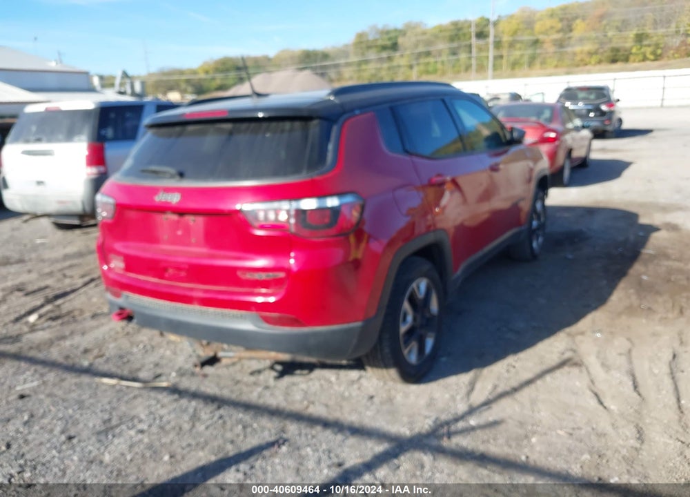 2018 JEEP COMPASS TRAILHAWK 4X4 VIN: 3C4NJDDB8JT262715