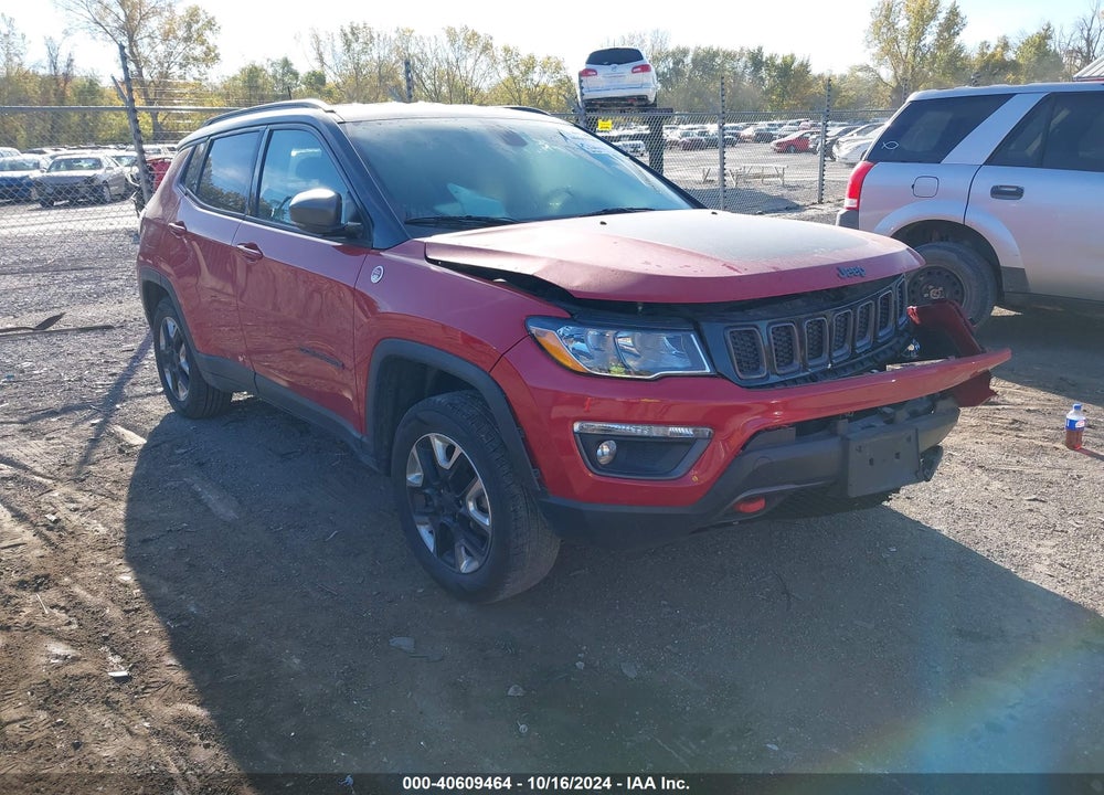 2018 JEEP COMPASS TRAILHAWK 4X4 VIN: 3C4NJDDB8JT262715