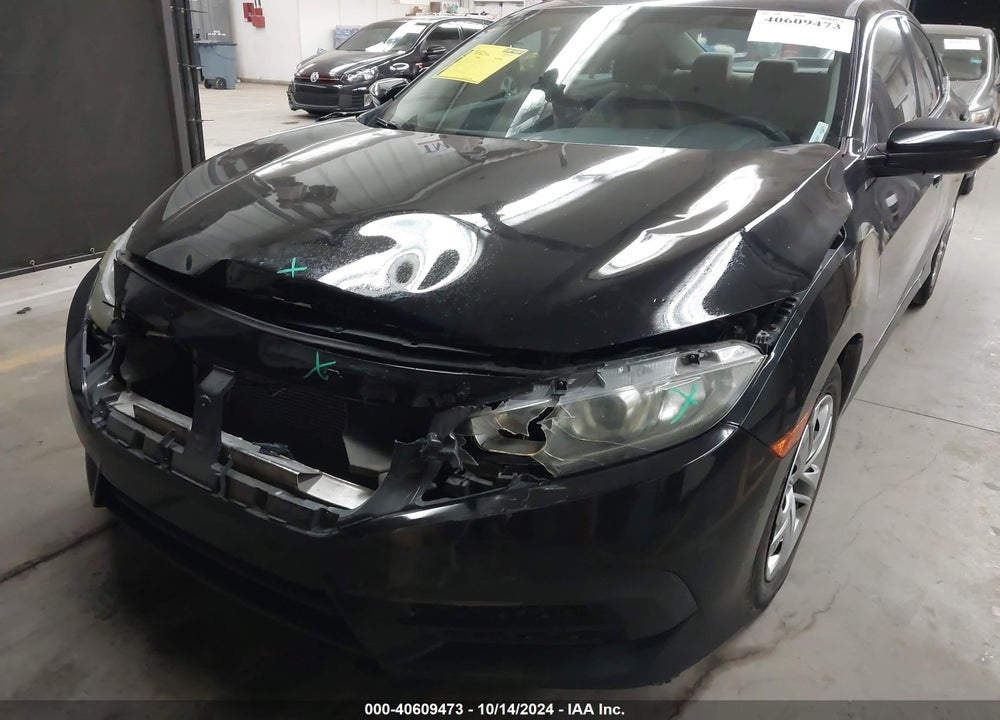 2016 HONDA CIVIC LX VIN: 19XFC2F5XGE066377