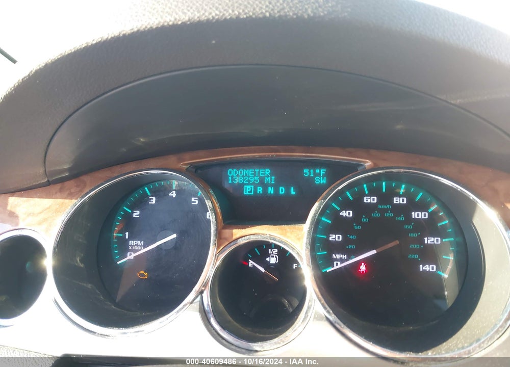 2012 BUICK ENCLAVE CONVENIENCE VIN: 5GAKRBED8CJ256330