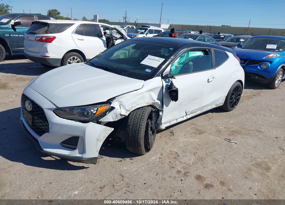 2019 HYUNDAI VELOSTER TURBO ULTIMATE VIN: KMHTH6AB7KU011268
