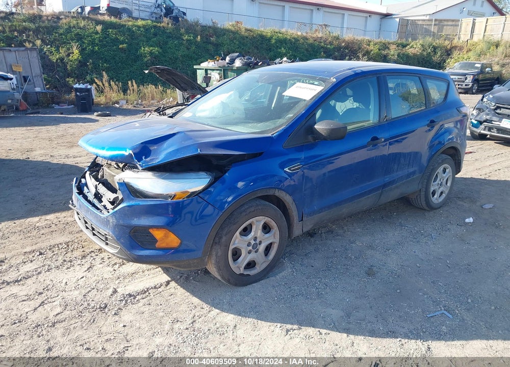 2017 FORD ESCAPE S VIN: 1FMCU0F7XHUD20142