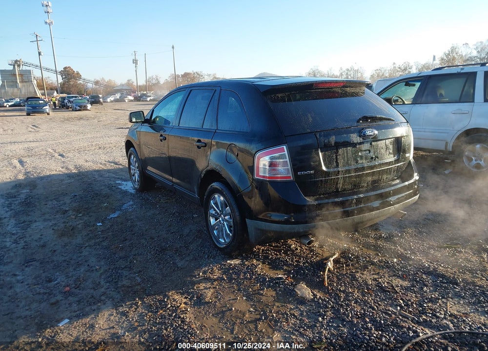 2007 FORD EDGE SEL VIN: 2FMDK38C77BB33421