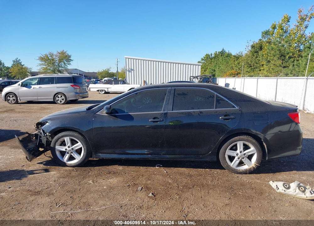 2013 TOYOTA CAMRY SE VIN: 4T1BF1FK0DU259376