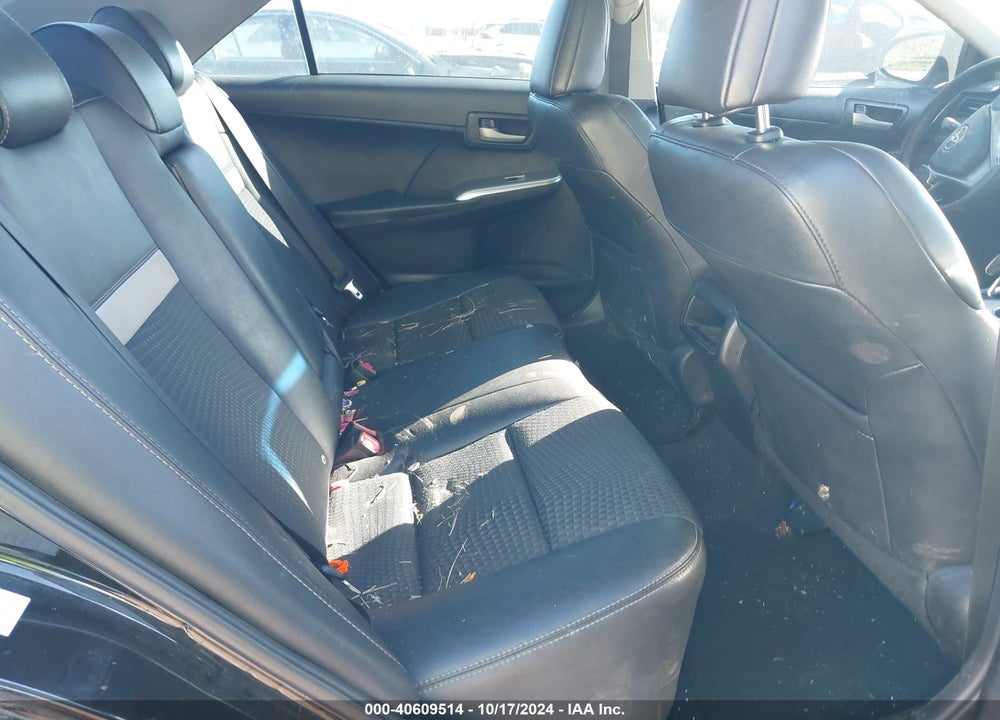 2013 TOYOTA CAMRY SE VIN: 4T1BF1FK0DU259376
