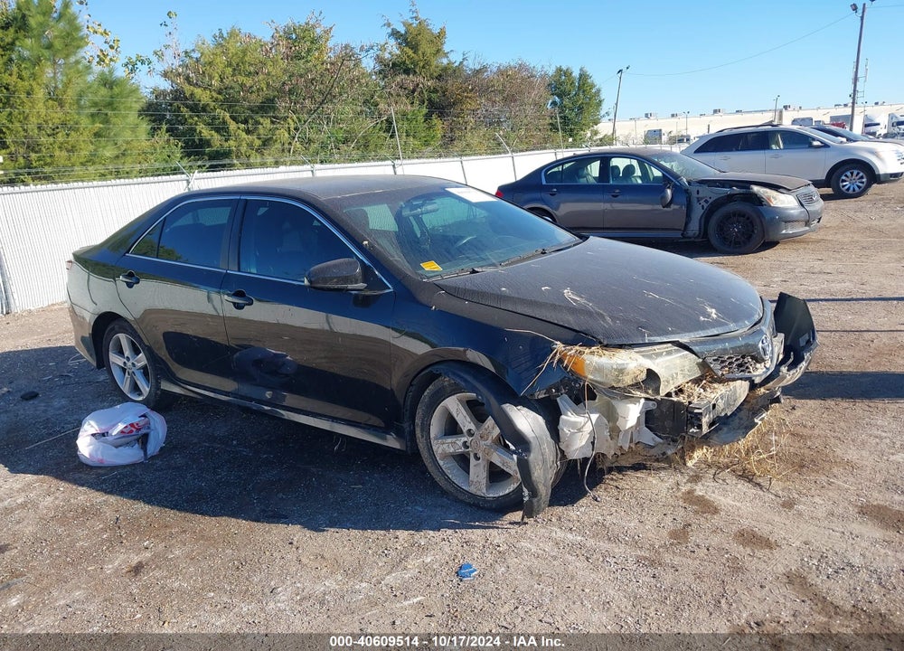 2013 TOYOTA CAMRY SE VIN: 4T1BF1FK0DU259376