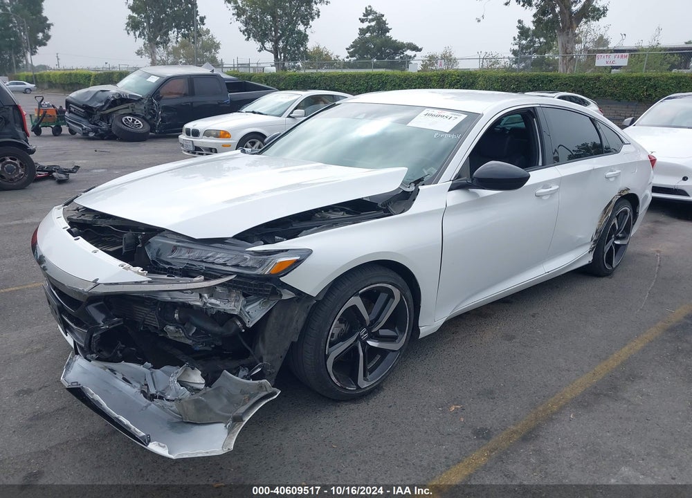 2021 HONDA ACCORD SPORT VIN: 1HGCV1F32MA095930