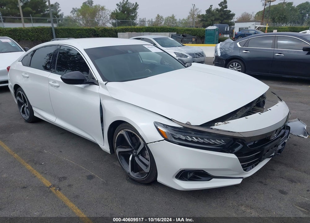 2021 HONDA ACCORD SPORT VIN: 1HGCV1F32MA095930