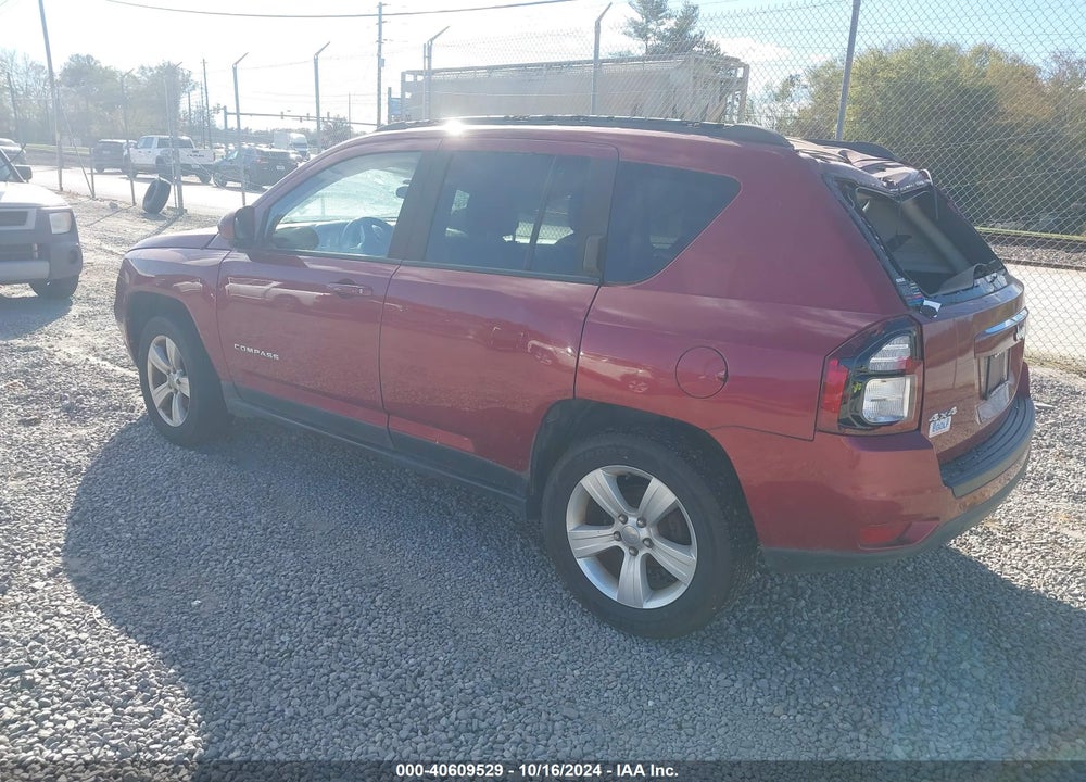 2015 JEEP COMPASS LATITUDE VIN: 1C4NJDEB4FD321528