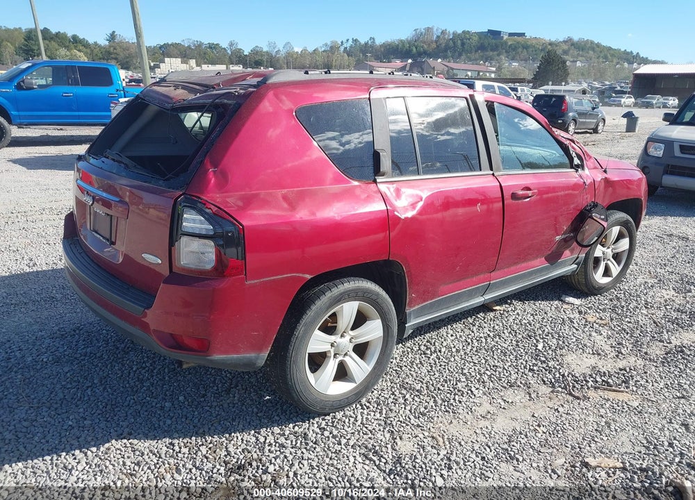 2015 JEEP COMPASS LATITUDE VIN: 1C4NJDEB4FD321528