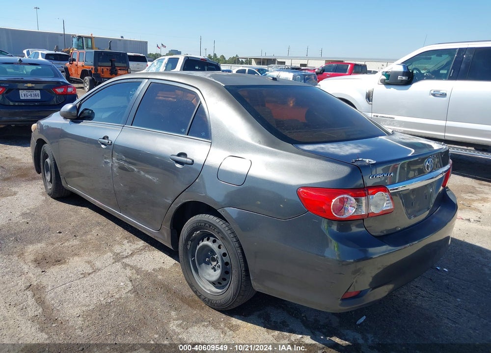 2011 TOYOTA COROLLA LE VIN: 2T1BU4EEXBC578639