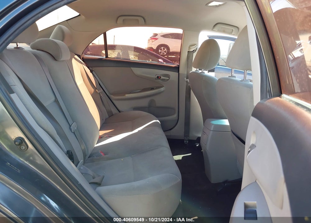2011 TOYOTA COROLLA LE VIN: 2T1BU4EEXBC578639