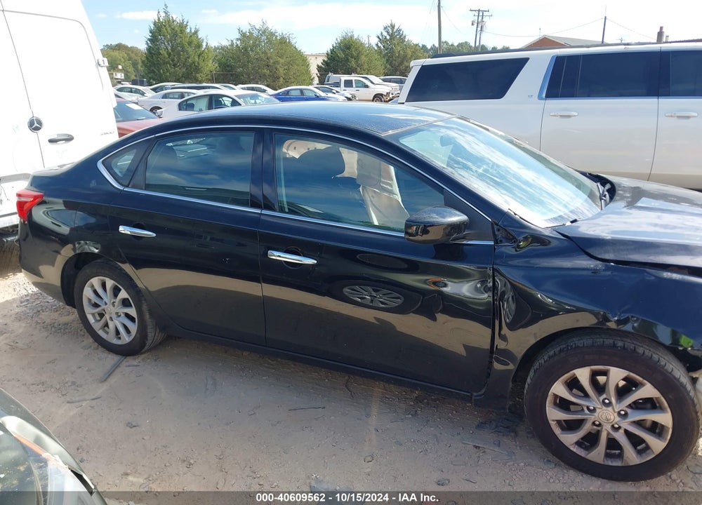 2019 NISSAN SENTRA SV VIN: 3N1AB7AP5KY448099