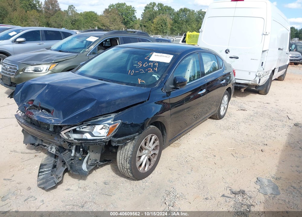 2019 NISSAN SENTRA SV VIN: 3N1AB7AP5KY448099