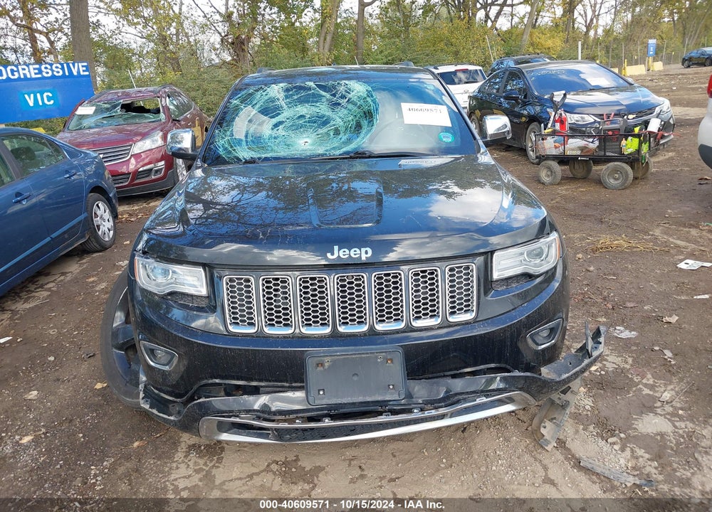 2015 JEEP GRAND CHEROKEE OVERLAND VIN: 1C4RJFCM5FC239217