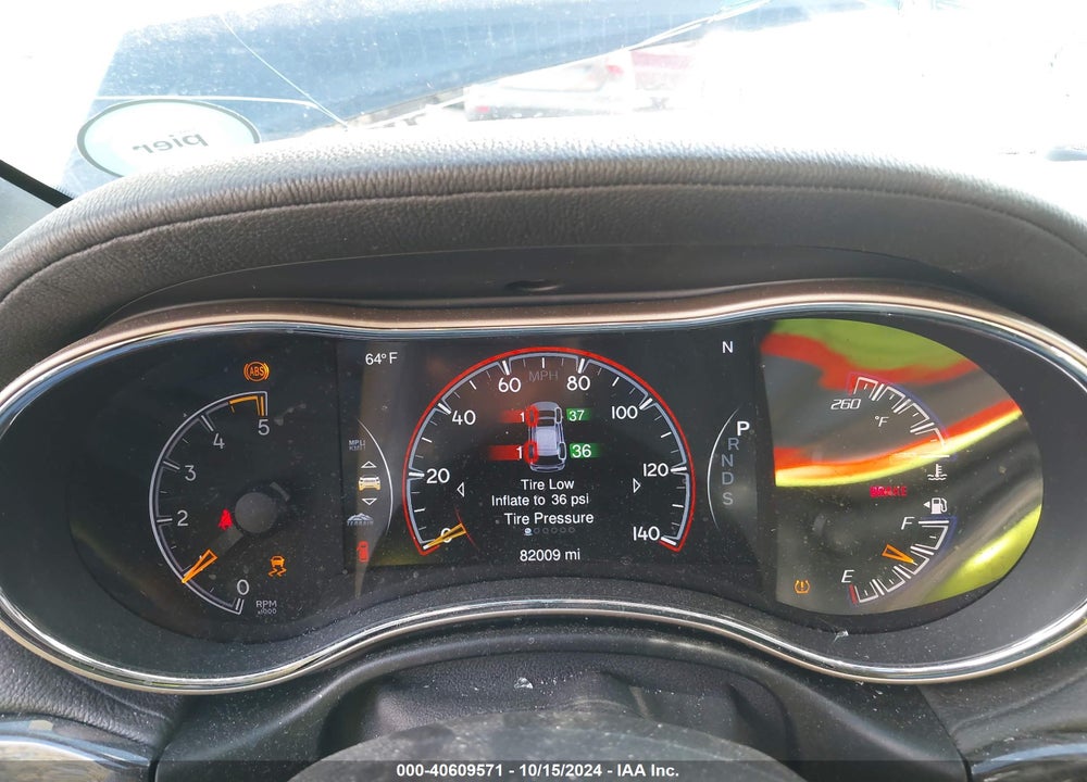 2015 JEEP GRAND CHEROKEE OVERLAND VIN: 1C4RJFCM5FC239217