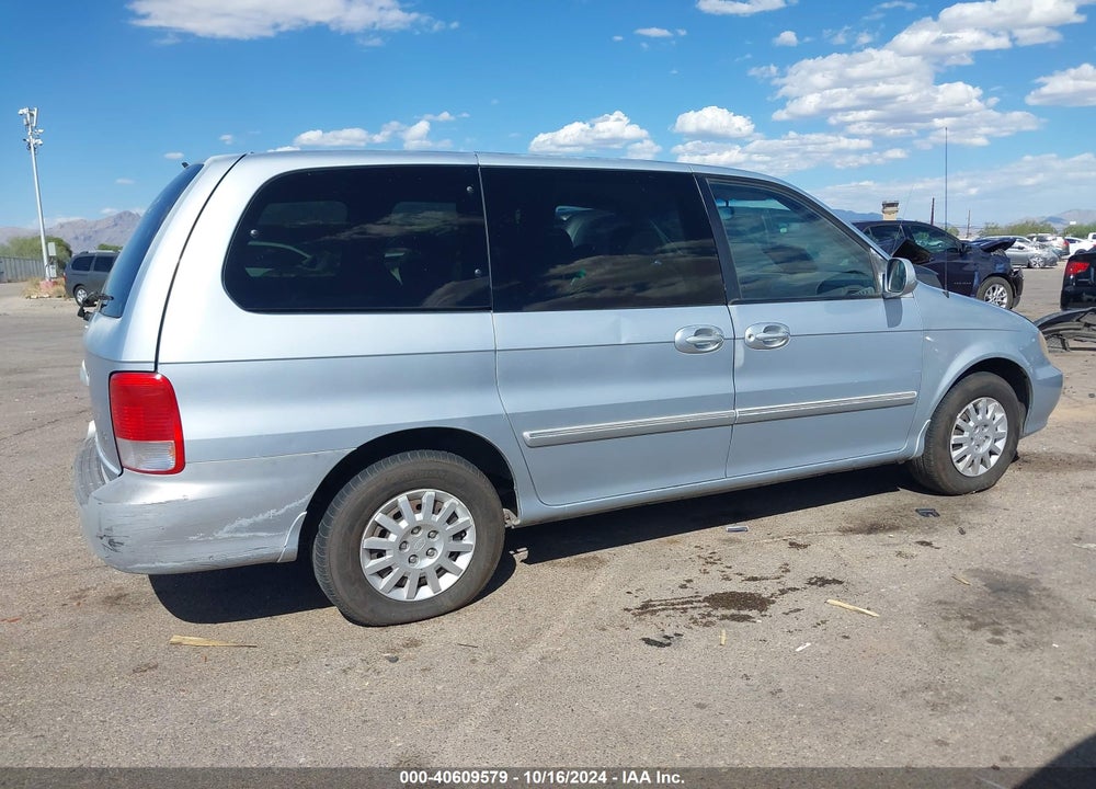 2002 KIA SEDONA EX/LX VIN: KNDUP131726099438