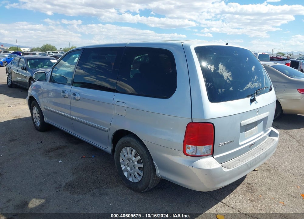 2002 KIA SEDONA EX/LX VIN: KNDUP131726099438