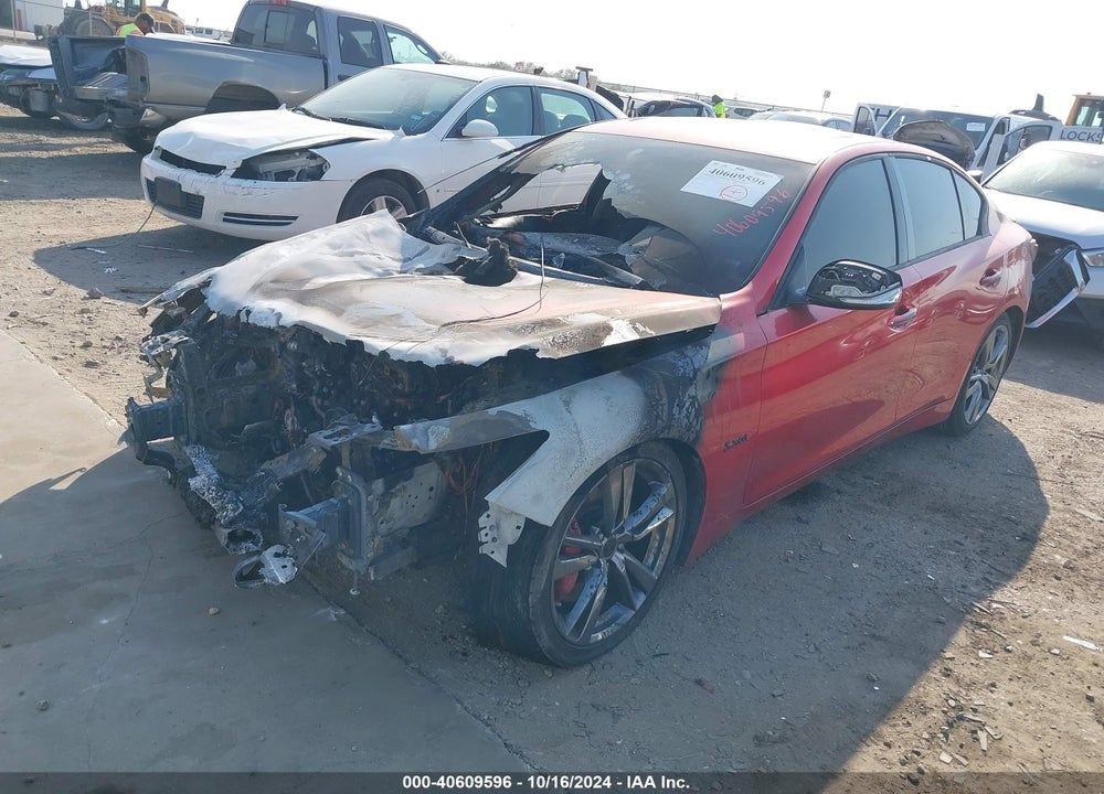 2017 INFINITI Q50 3.0T RED SPORT 400 VIN: JN1FV7AP2HM851126
