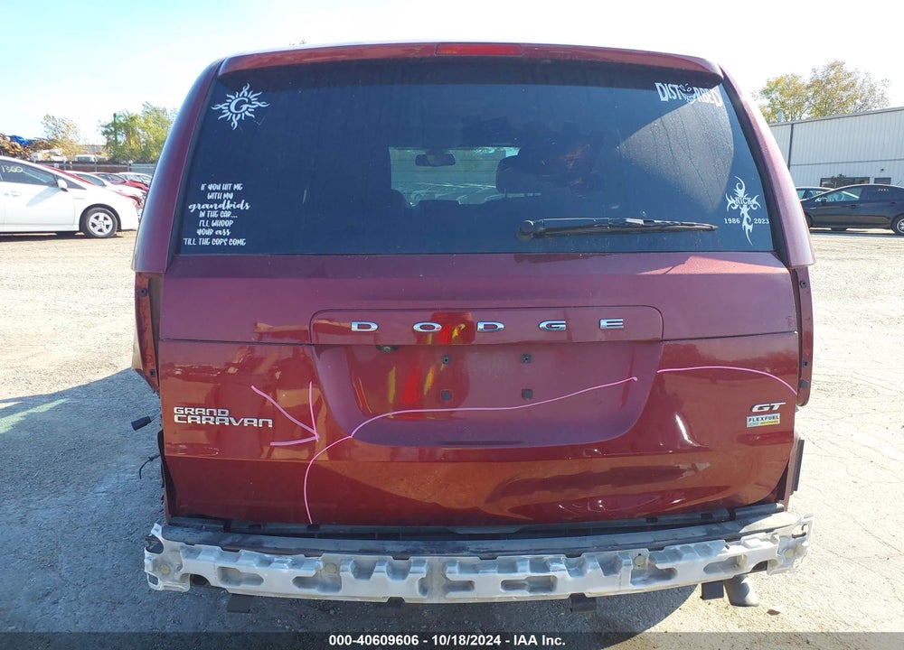 2019 DODGE GRAND CARAVAN GT VIN: 2C4RDGEG0KR640910