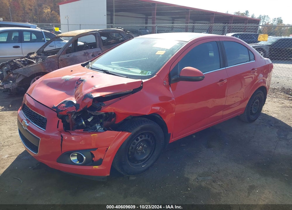 2013 CHEVROLET SONIC LT AUTO VIN: 1G1JC5SH6D4119559